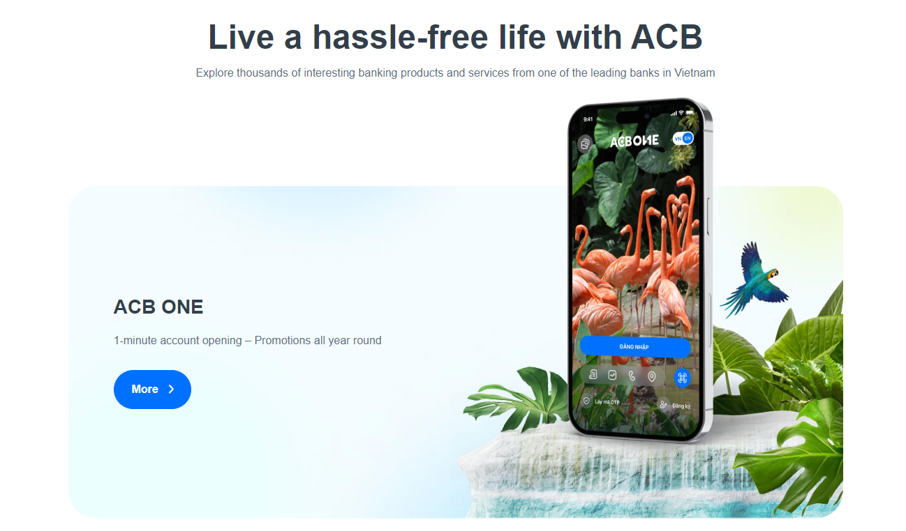 ACB Bank Official Website